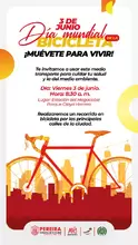 Día mundial de la Bicicleta viernes 3 de Junio  