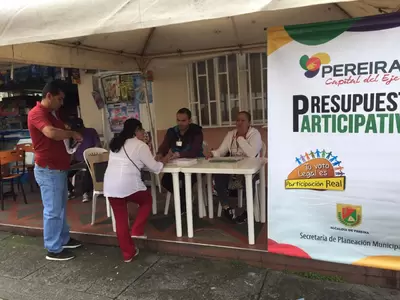Elecciones de presupuesto participativo en comuna san Nicolás y Villavicencio