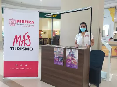 Propios y extranjeros, podrán encontrar información turística en centros comerciales de Pereira
