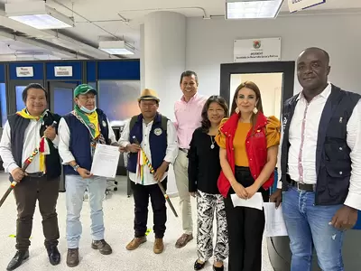 Gobierno de la Ciudad establece diálogo con la mesa indígena Kurmadó Pereira