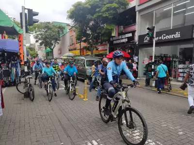 Gobierno de la Ciudad celebró día mundial de la bicicleta