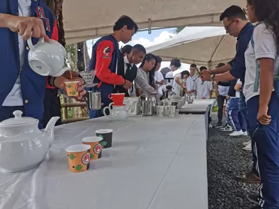 Con aroma de café, oficina de turismo de Pereira celebró  los dos años del Cerro Canceles