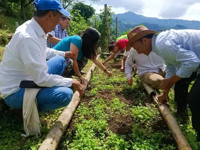 Secretaría de Desarrollo Rural llevó programa de seguridad alimentaria a campesinos de La Convención