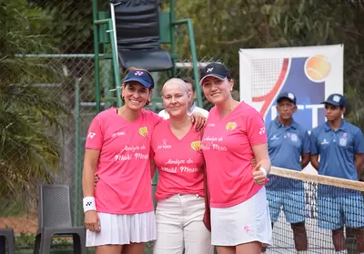 El tenis pereirano le dio un mensaje de aliento a Mariana Mesa en su lucha contra el cáncer