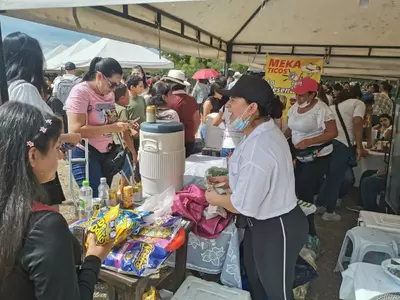 Emprendedores de Morelia y la Palmilla mostraron sus productos en las fiestas del campesino