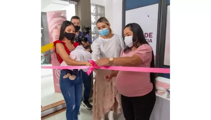 Se inauguró en la Alcaldía De Pereira la sala de lactancia materna para funcionarias y comunidad gestante