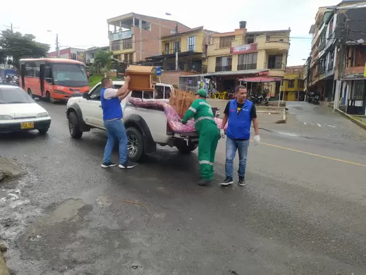 Con éxito se cumplió jornada de recolección de inservibles en Las Mercedes