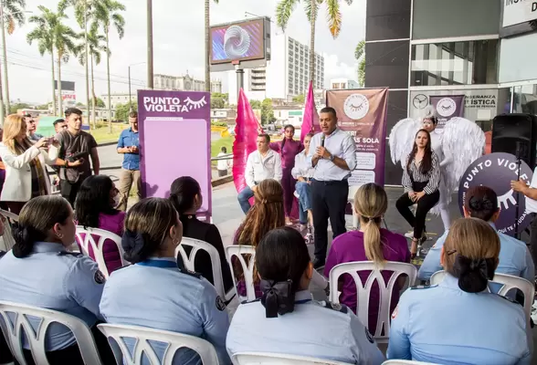 Instituto de Movilidad se une a la estrategia violeta para apoyar a las víctimas de violencia de género