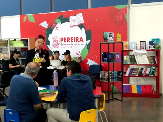 Secretaría de Cultura de Pereira, con destacada participación en la Feria del libro del eje cafetero