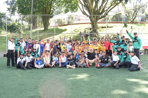 Festival deportivo de la Alcaldía de Pereira, convocó a más de 150 niños y adolescentes, de la comuna El Jardín
