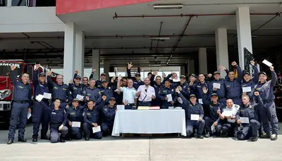Cuerpo Oficial de Bomberos de Pereira celebró 97 años de historia