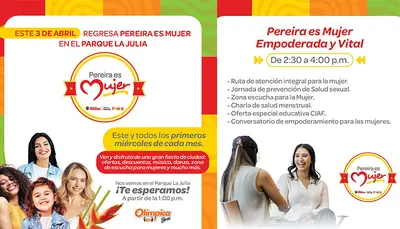 Segunda versión de “Pereira es Mujer”, se fortalece con la participación de los colectivos de mujeres