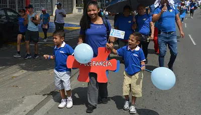 Todo un éxito en Pereira la caminata conmemorativa del Día Mundial del Autismo